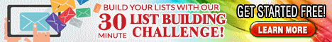 30 Minute List Building Challenge